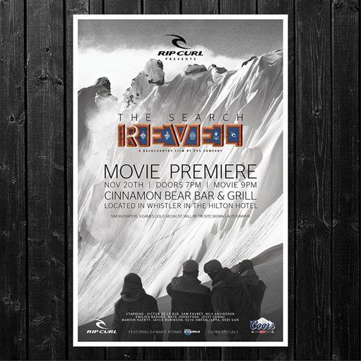 Video Premiere at CBB in Hilton Hotel Whistler