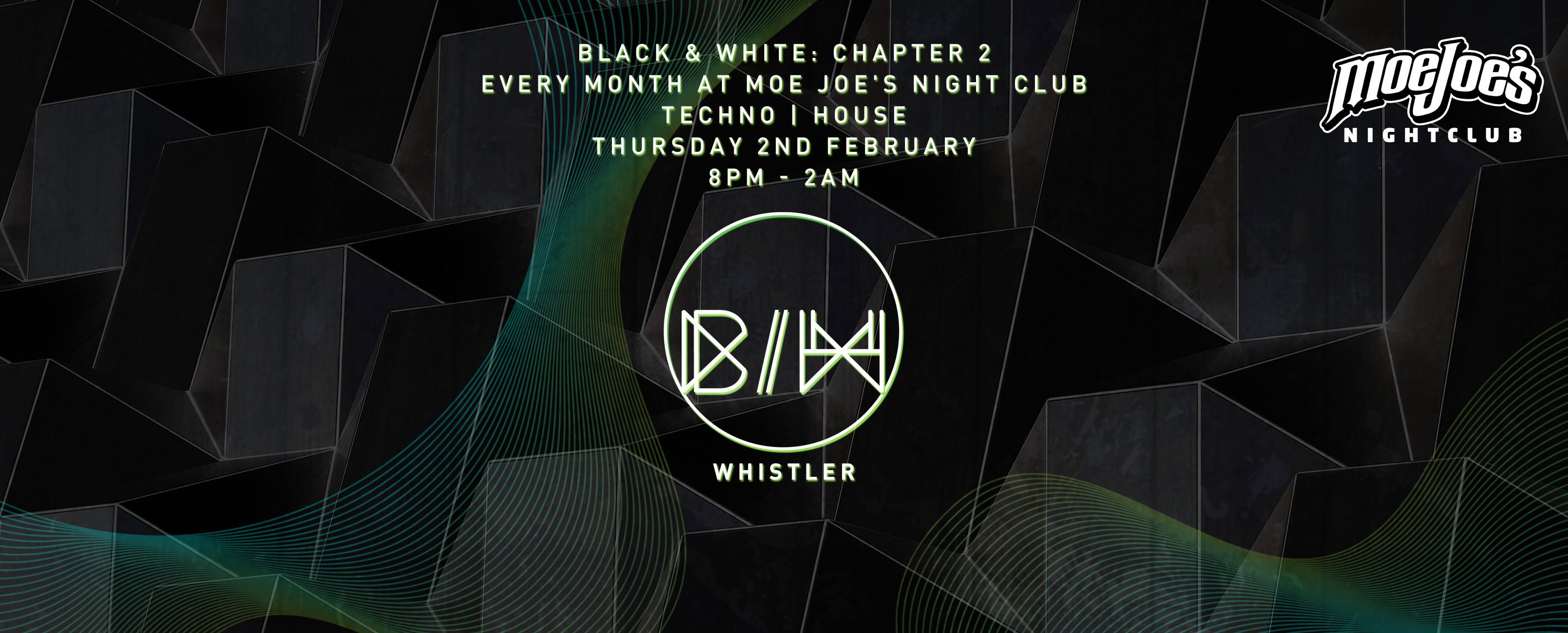 Underground house techno night in Whistler