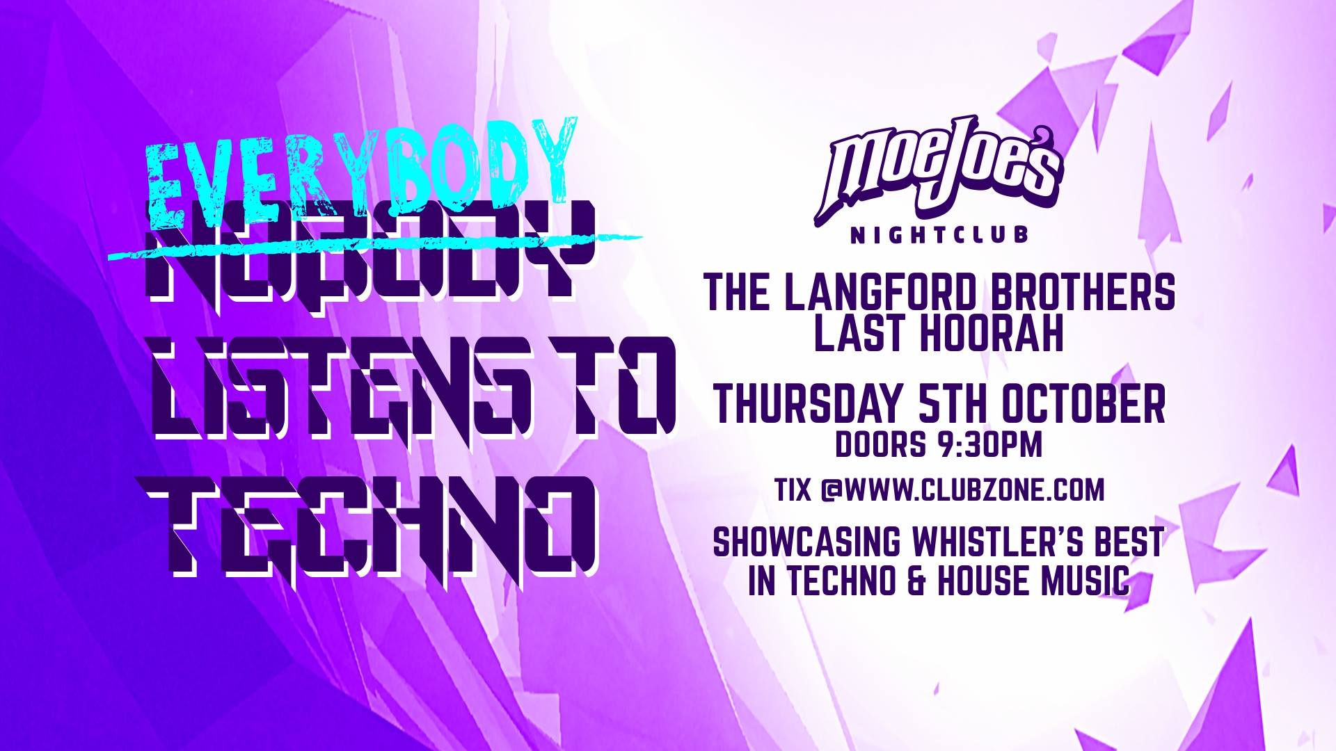 House & Techno Night
