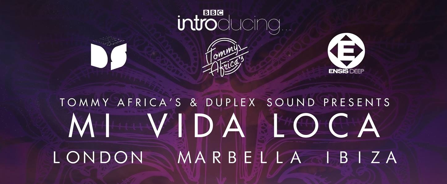 MI VIDA LOCA at Tommy Africas for best underground house sound