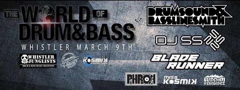 Miss KosmiK opens for The World of Drum & Bass Tour