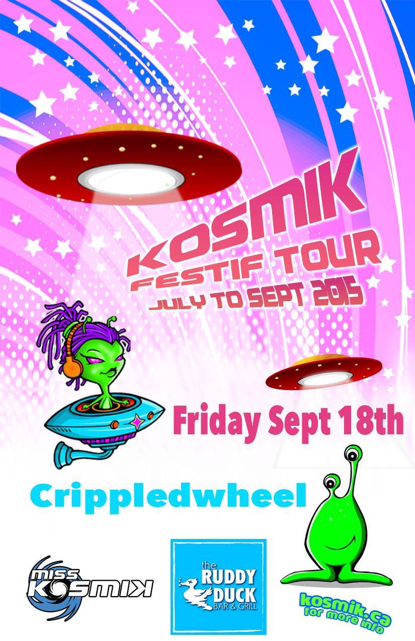 Miss KosmiK plays at The Ruddy Duck in Squamish