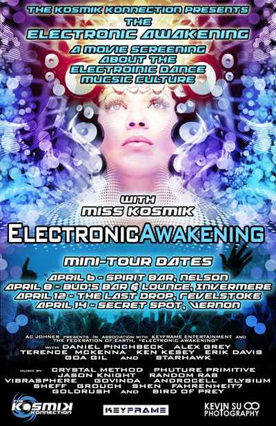 ELECTRONIC AWAKENING Screening TOUR in BC