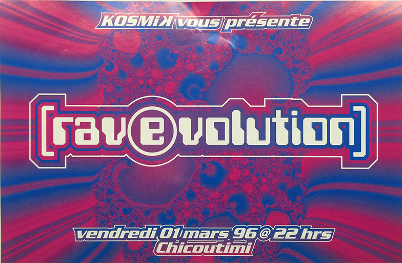 Rave Flyer Quebec