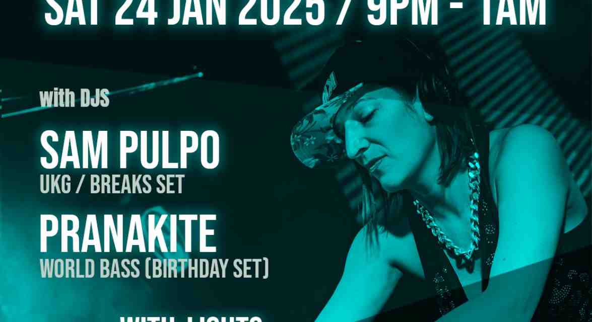 Roberts Creek with DJ Miss Kosmik - Rave party